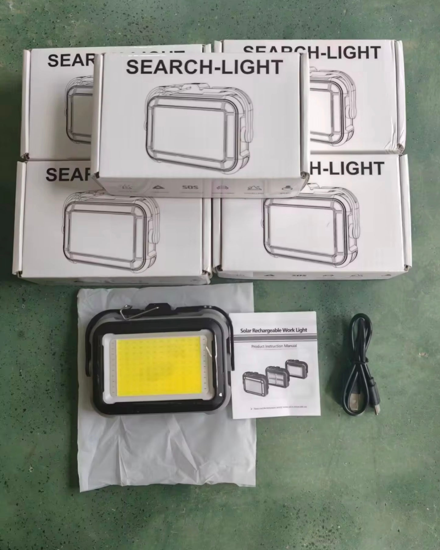 Mini arbeidslampe med Maxi lys!